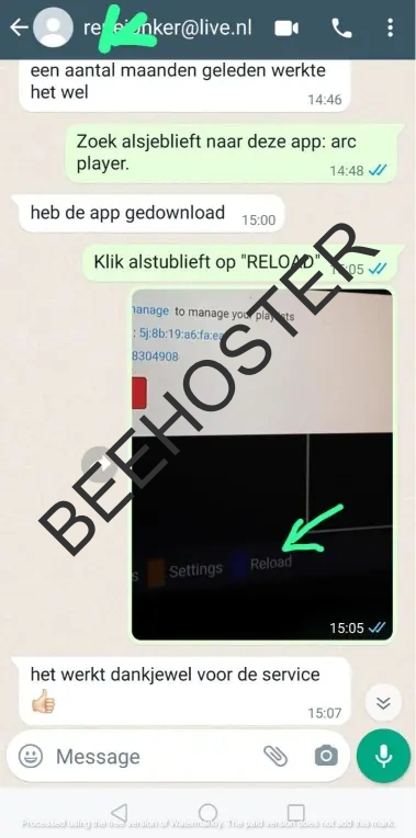 Beehoster recensie gebruiker
