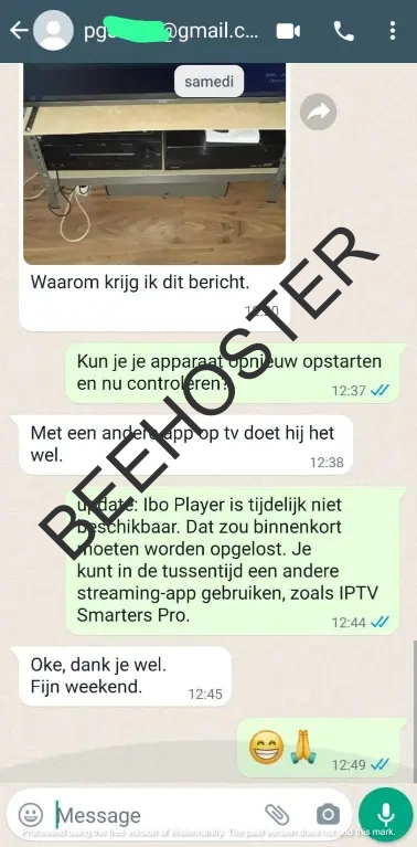 Beehoster klant mening